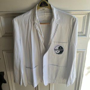 Vintage Jacket with hand-sewn vintage patches